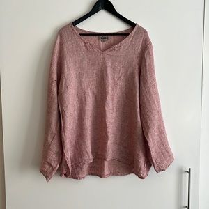 Like new- Flax linen blouse